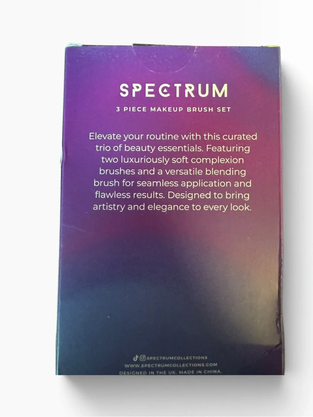 SPECTRUM COLLECTION Soft Baddie 3 Piece Brush Set